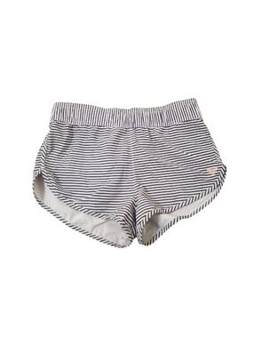 Roxy Women's Navy White Stripped Shorts Activewear Swim Size XXL